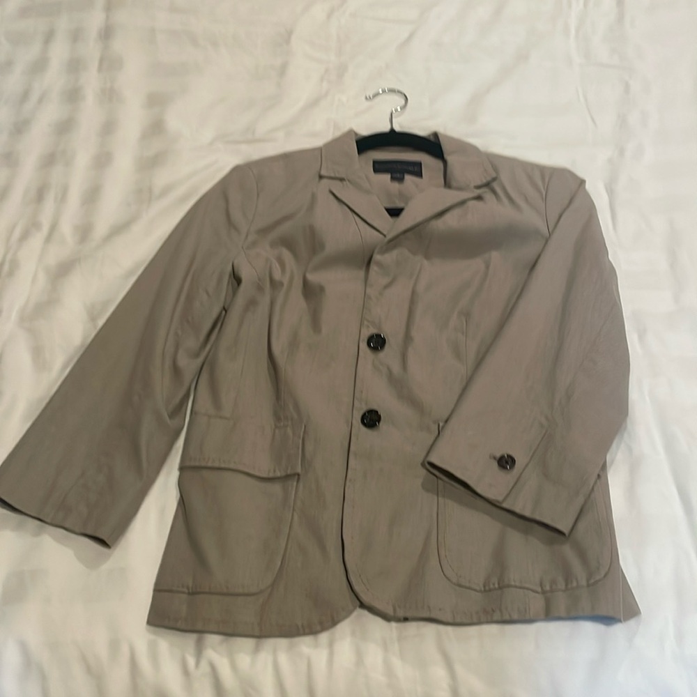 Tan blazer